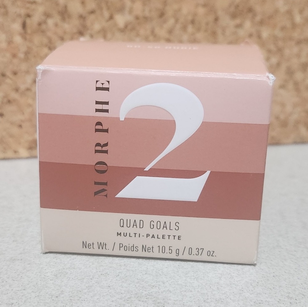 New Morphe 2 Quad Goals Oh So Nudie